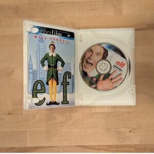 Elf Christmas Movie DVD Widescreen & Fullscreen Discs Will Ferrell